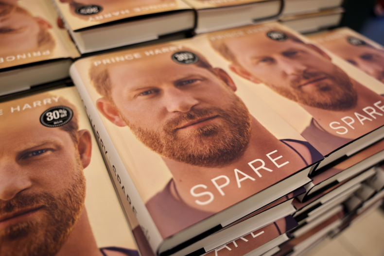 Prince Harry "Spare" Memory