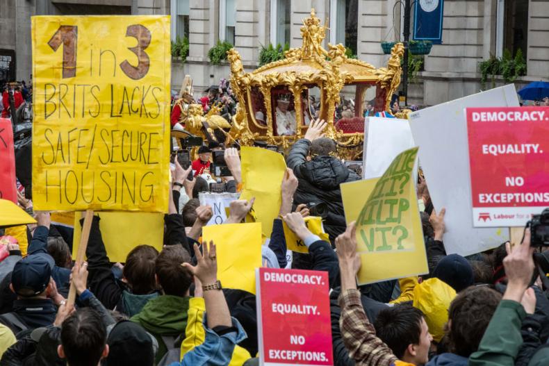 King Charles III Coronation Protesters