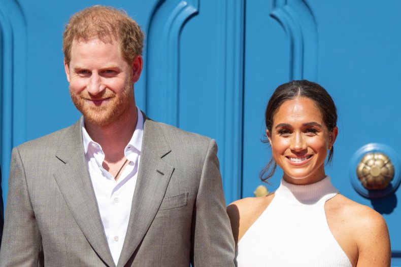 Prince Harry and Meghan in Germany