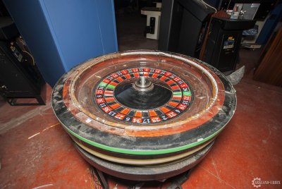 The abandoned casino games and slots. The abandoned casino games and slots.