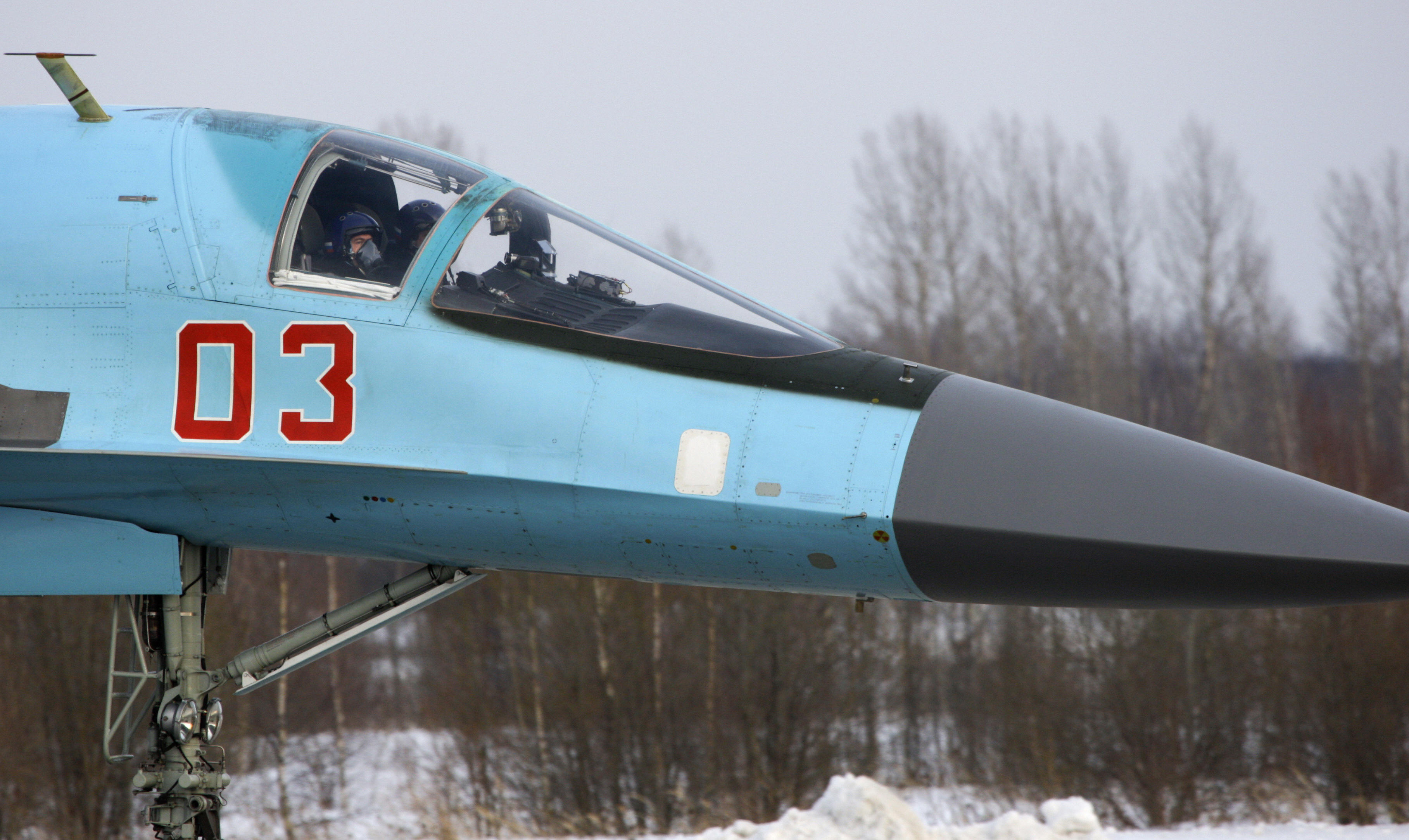 Russian Helicopter and Su-34 Jet Crash to the Ground in Bryansk