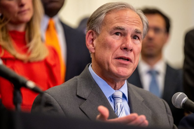 Texas Gov. Greg Abbott speaks