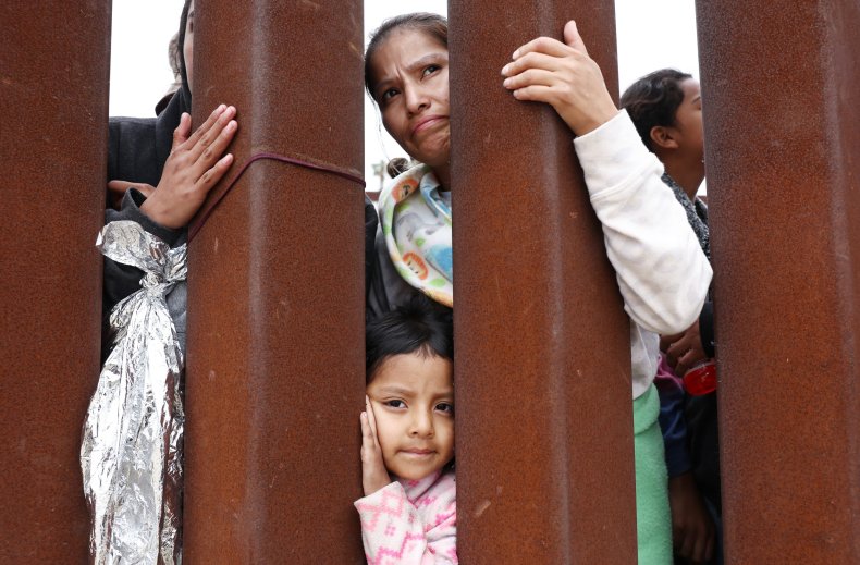 Migrants at southern border