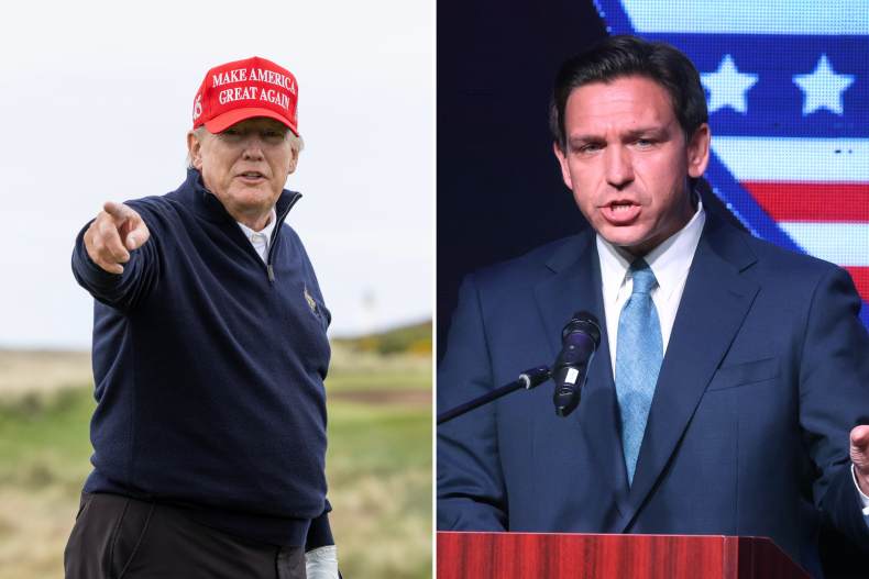 Trump, DeSantis
