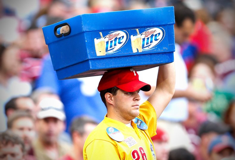 Miller Lite Beer Vendor