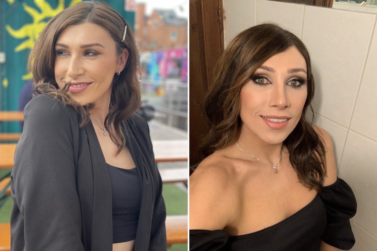 male to female transgender before and after