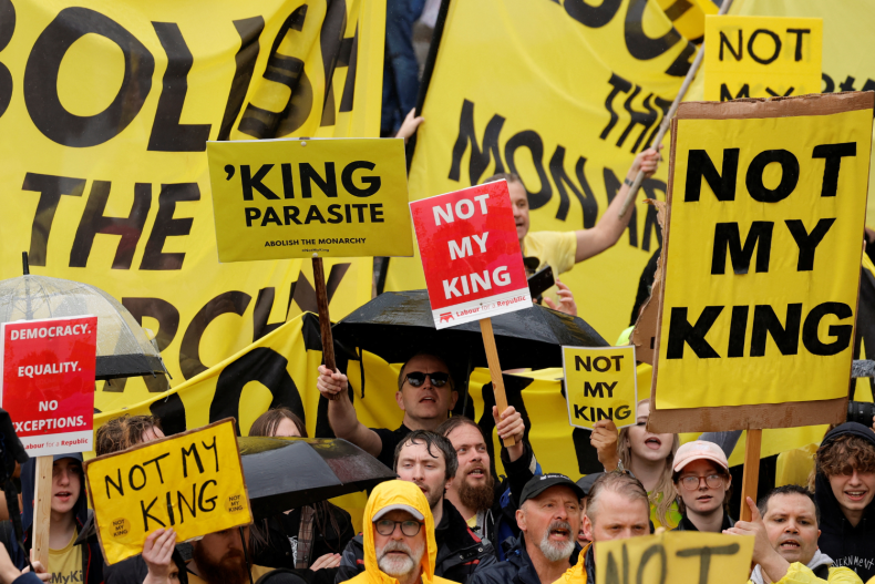King Charles Coronation Protesters