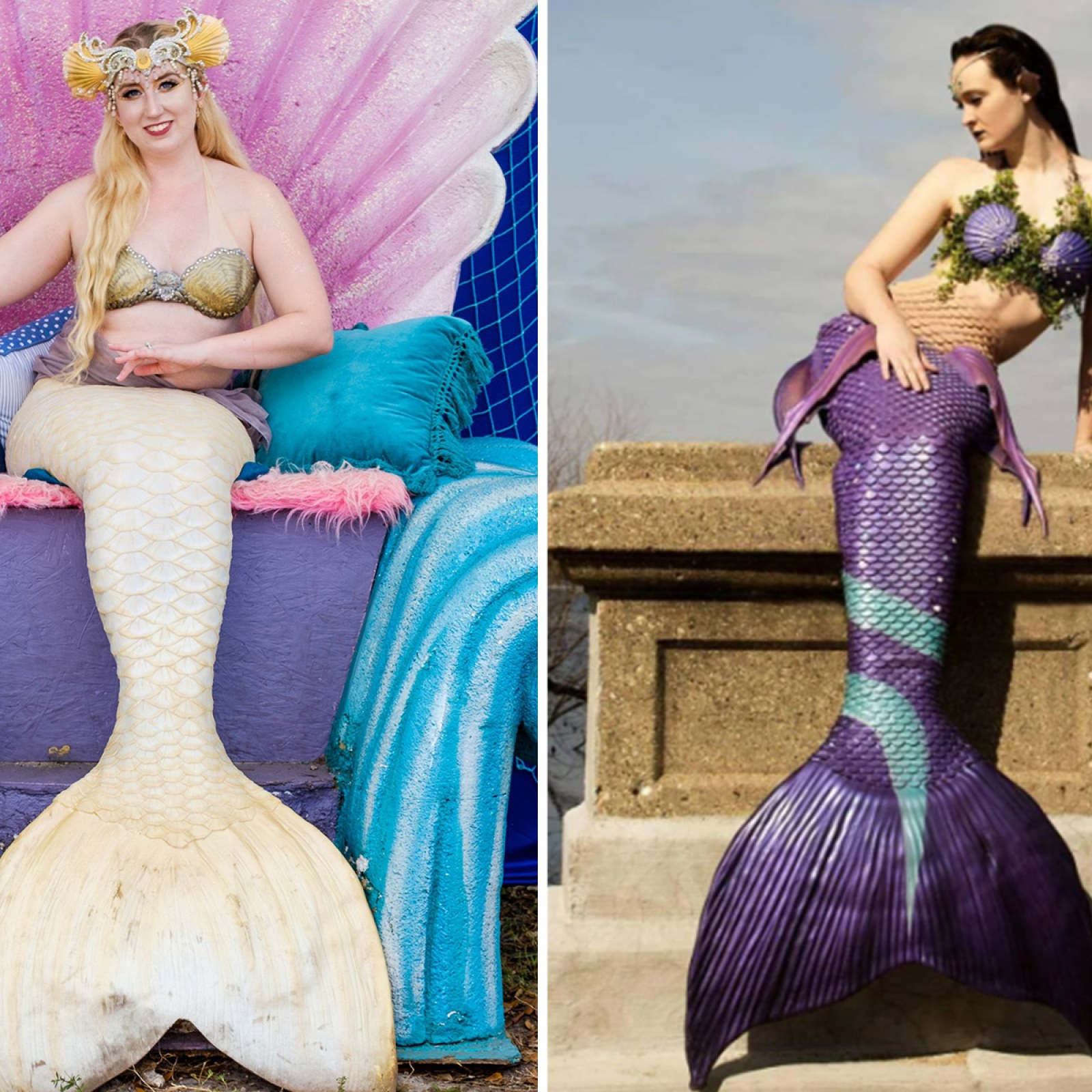 how do mermaids look in real life