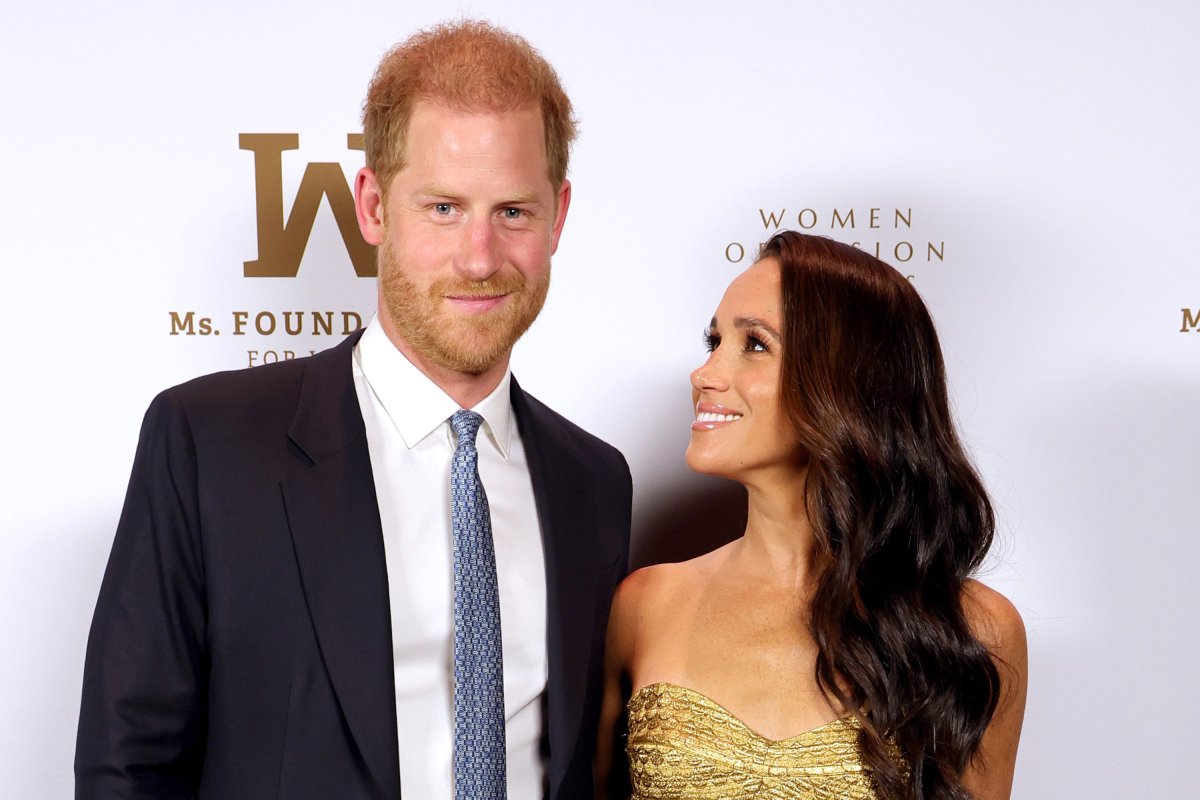 Prince Harry, Meghan at Women of Vision