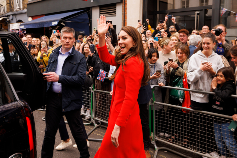 Kate Middleton in Soho