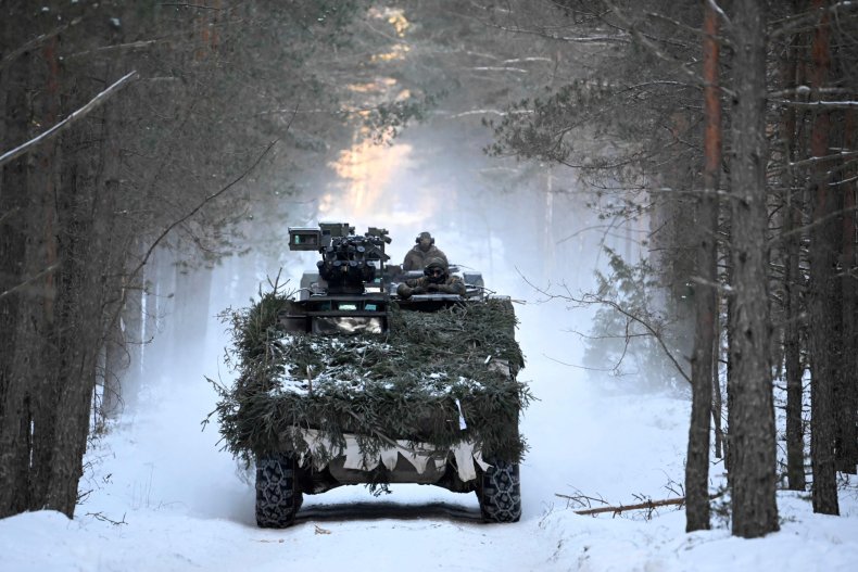German troops on NATO exercises in Lithuania
