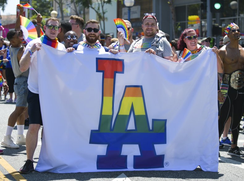 LA Dodgers pride