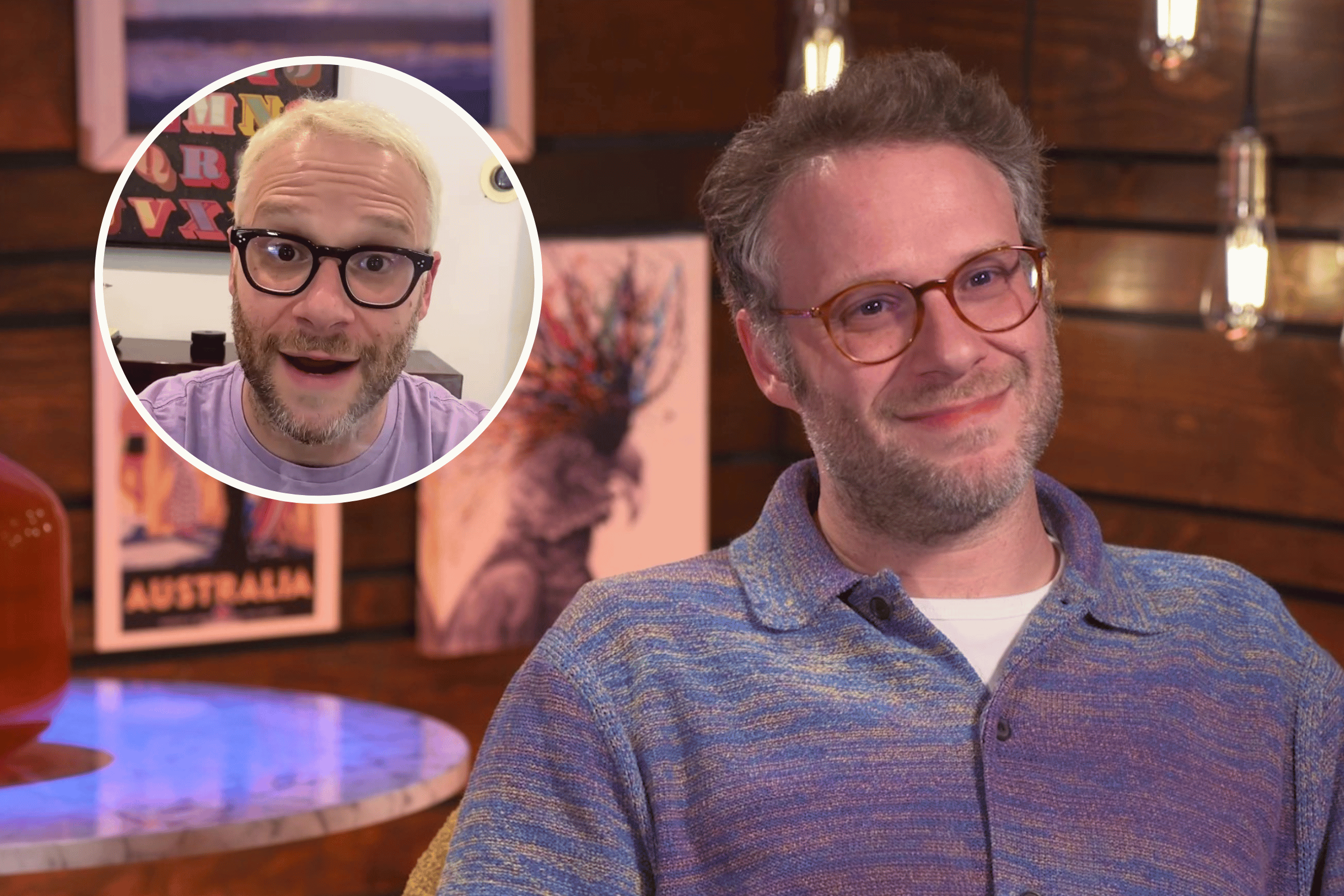 Seth Rogen Says His Midlife Crisis Hair Was Objectively Pathetic 