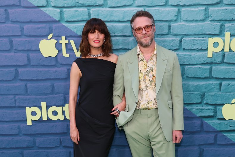 Rose Byrne and Seth Rogen Platonic premiere