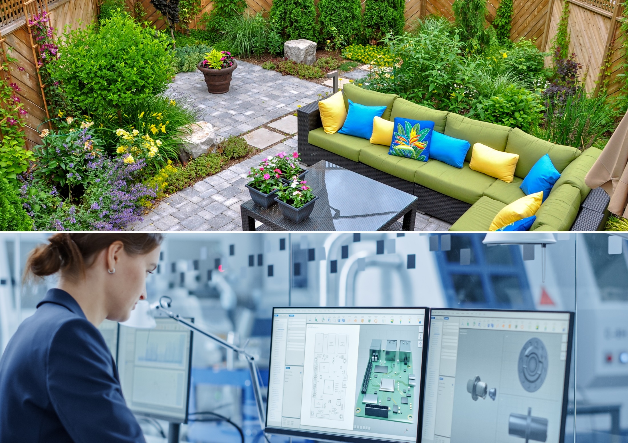 woman-using-ai-to-redesign-garden-sparks-debate-cool-but-sad