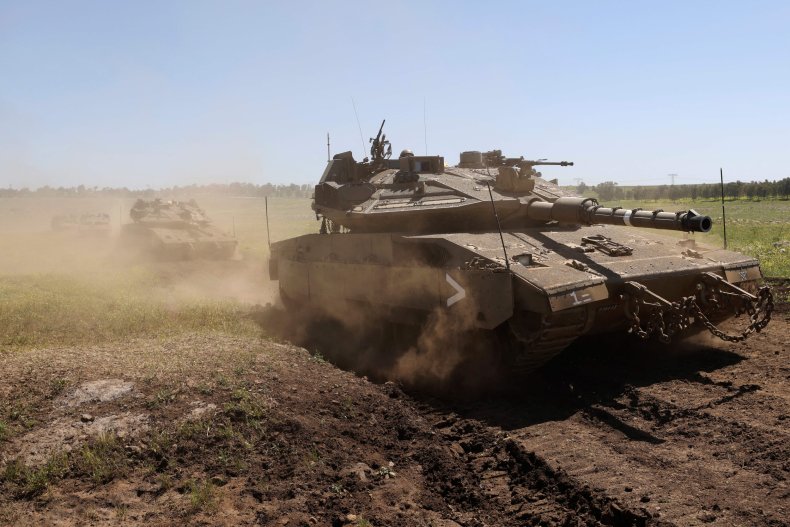 Israel, military, exercise, in, Golan, Heights, Syria