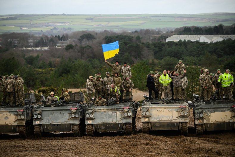 Ukrainian Tank Crews in Training