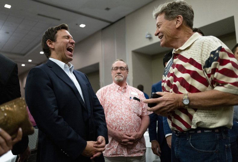 Ron DeSantis in Iowa