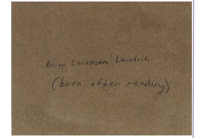 A Letter To Brian Laundrie