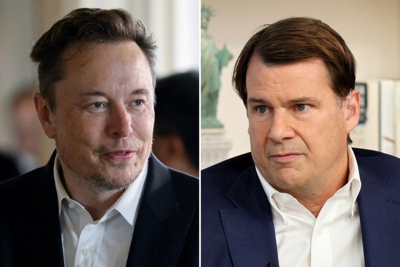 Elon Musk and James Farley