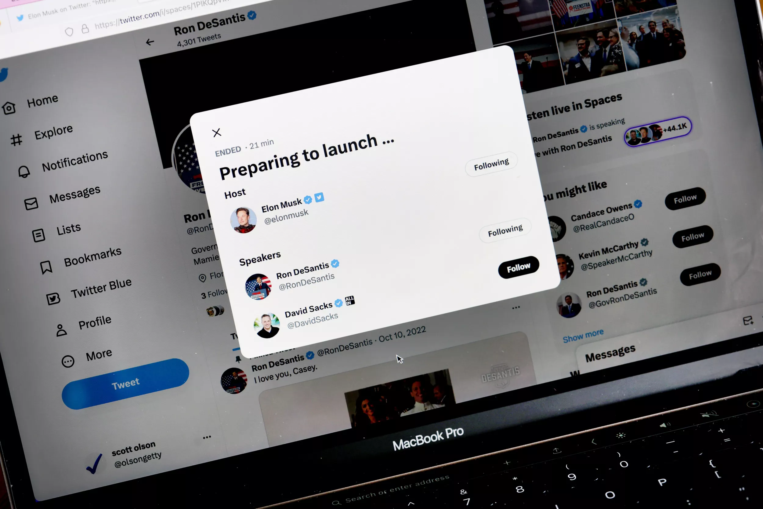 Twitter's Top Engineer Quits a Day After Ron DeSantis Campaign Flop - Vimarsana News