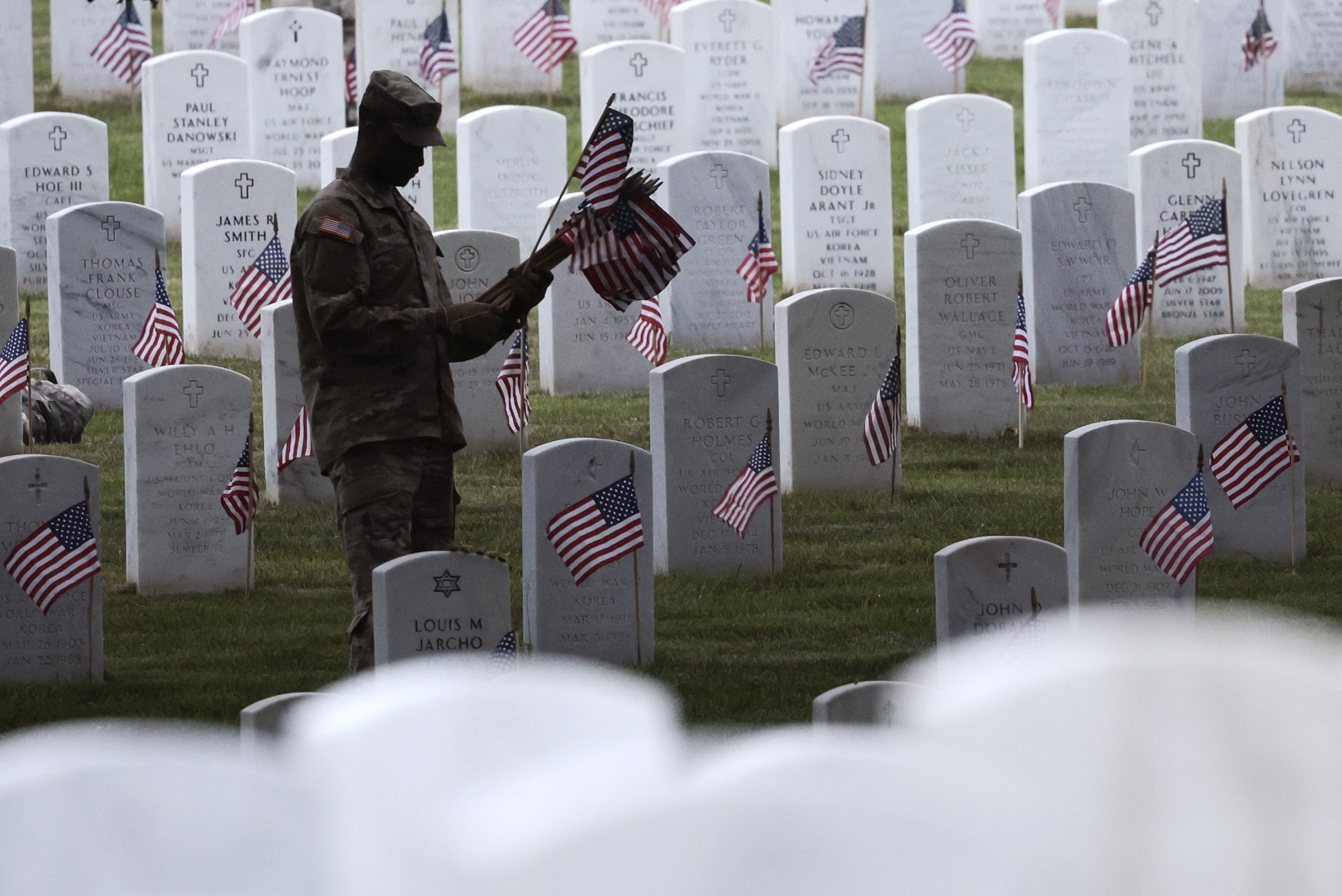 Memorial Day 2025 Arlington National Cemetery - Lizzy Lorette