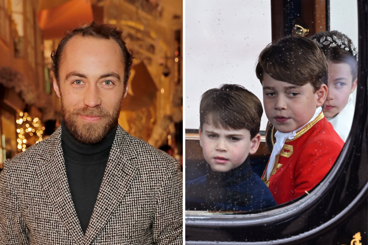 James Middleton, Prince George, Charlotte and Louis