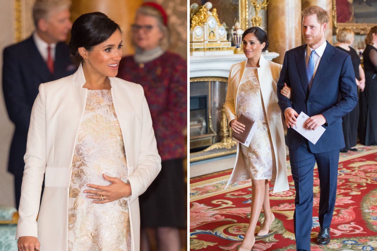 Meghan Markle Buckingham Palace Reception