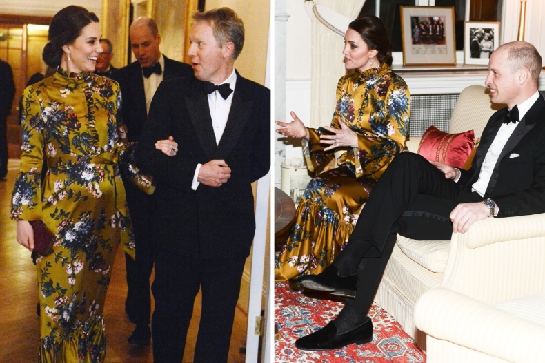 Kate Middleton's and Meghan Markle's Dazzling Gold Fashion Moments