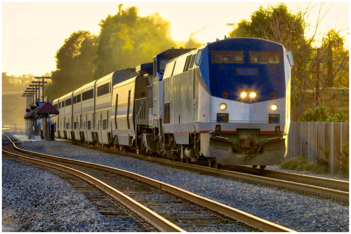 A stock image of a train