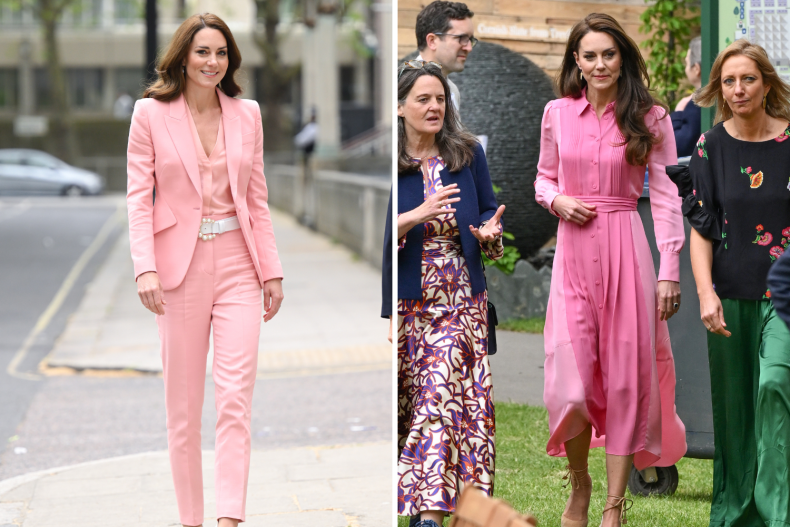 Kate Middleton Pink Fashion