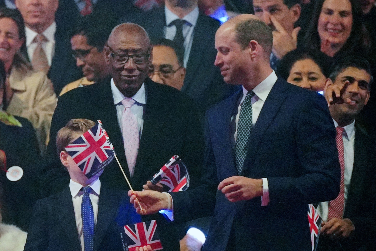 Prince William's Coronation Concert 'Dad Moves' Shared by Fans