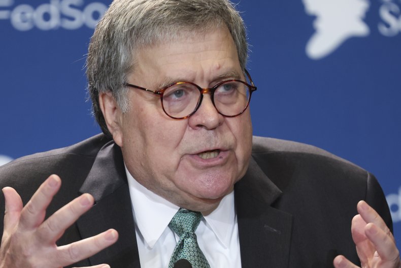 Former U.S. Attorney General William Barr