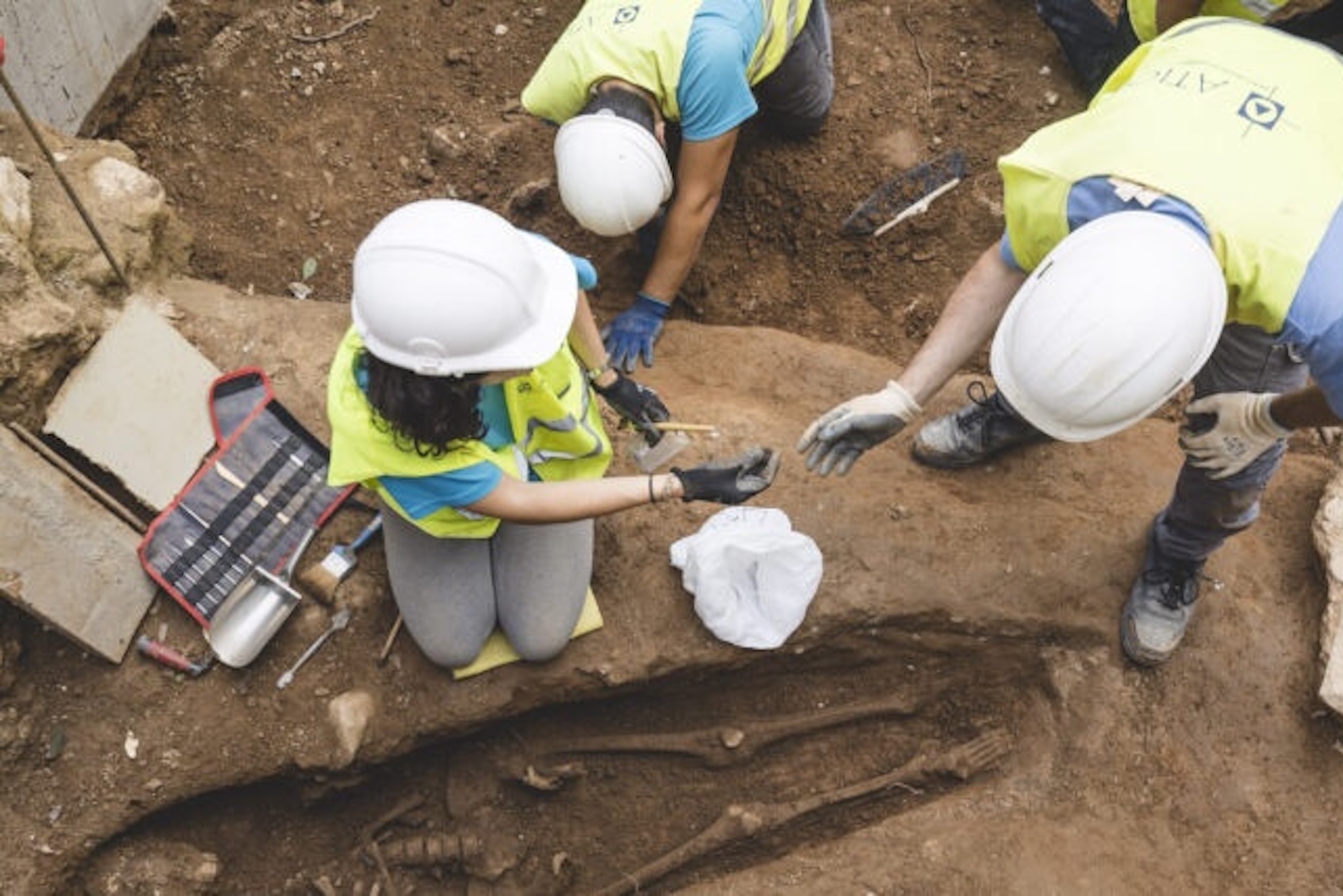 Ancient Graves With 1,500-Year-Old Human Remains Found Below City Streets