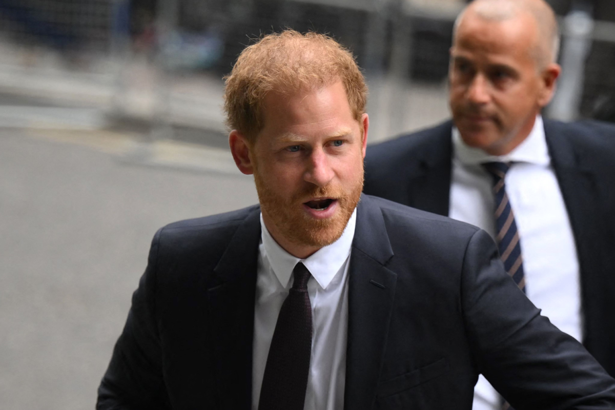 Prince Harry Arrives At Court