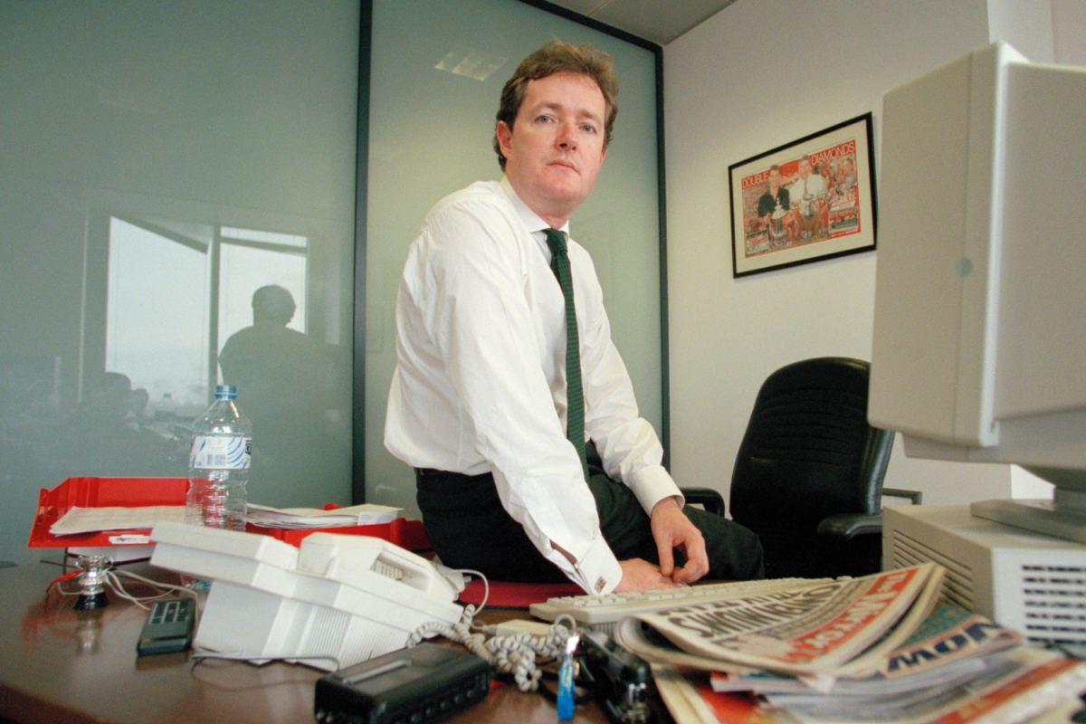Piers Morgan, Daily Mirror Editor