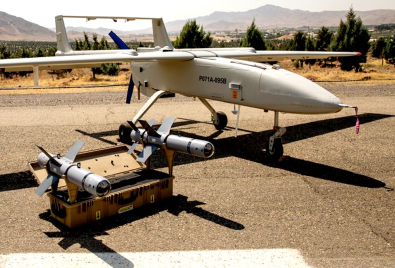 Un drone iranien Qods Mohajer-6