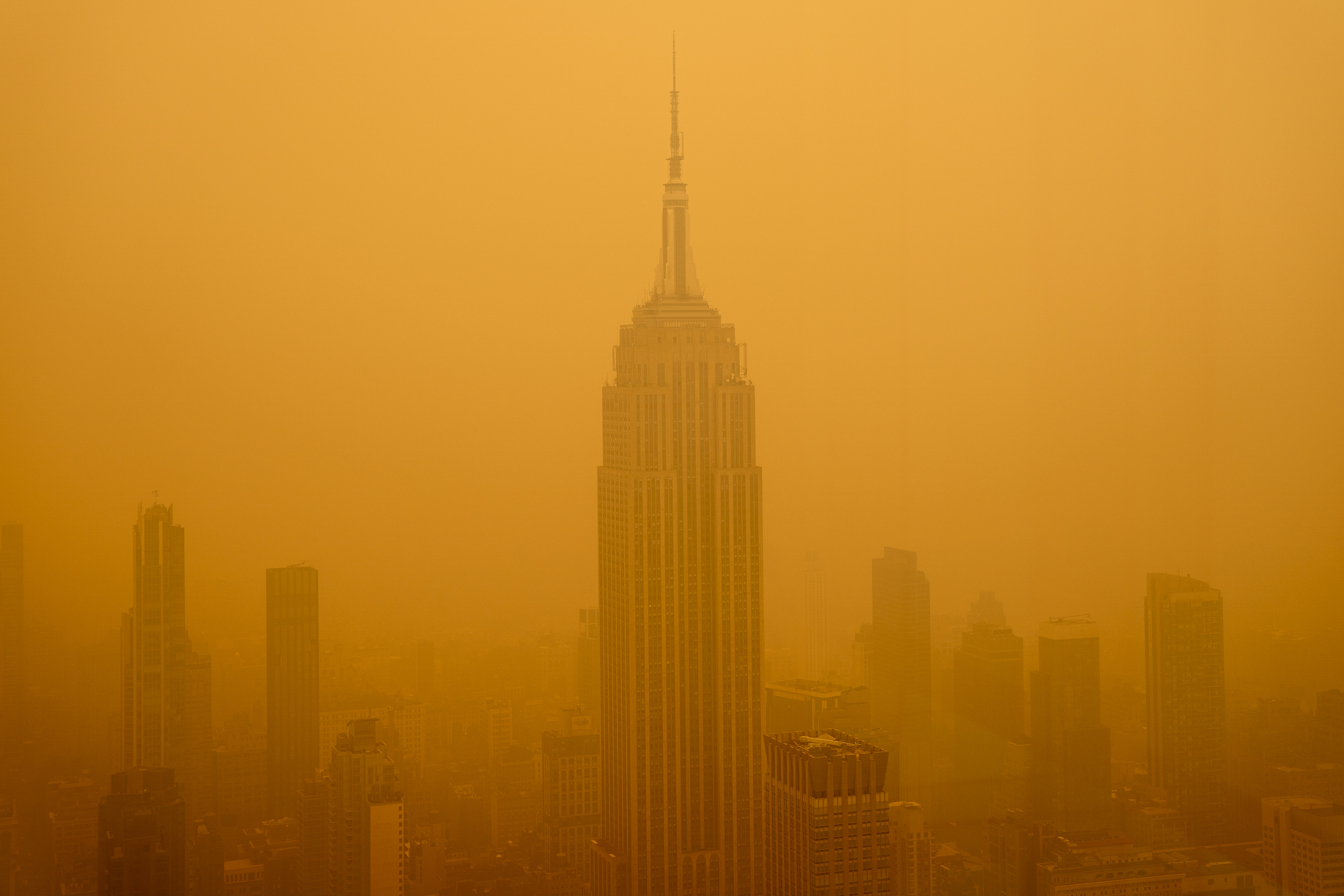 NYC Mayor Eric Adams Blames Climate Change For 'Accelerating' Smoky Air