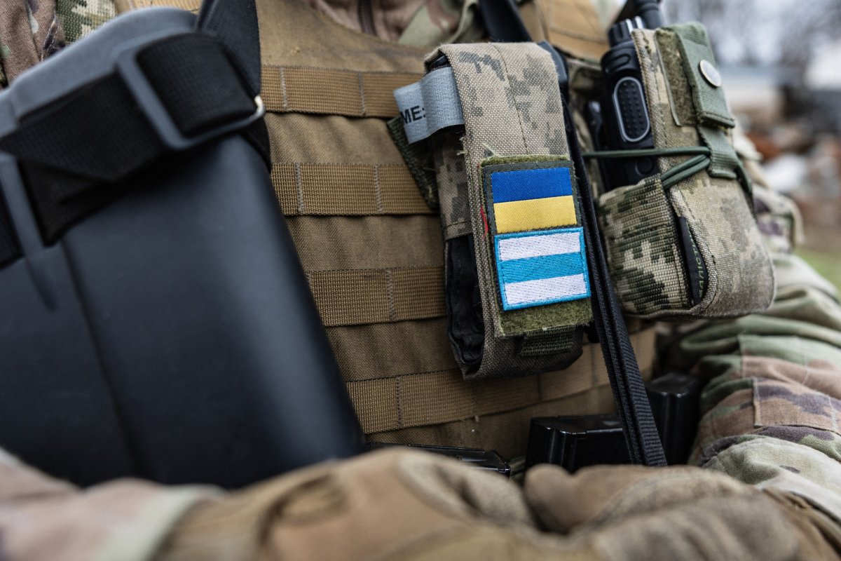 Freedom of Russia Legion fighter in Ukraine