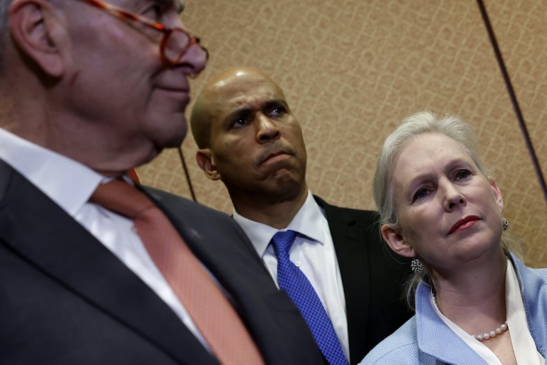 Booker and Gillibrand Support Fienstein
