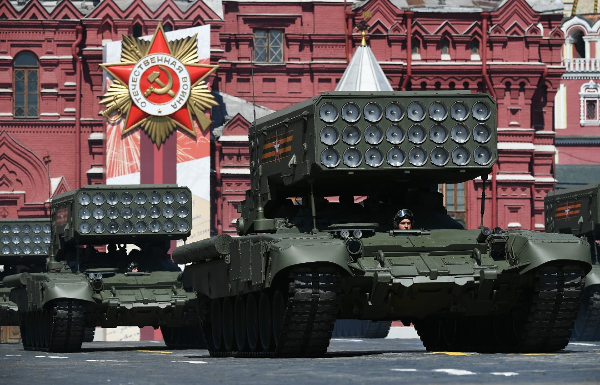 Two Russian TOS-1A Thermobaric Artillery Systems Wiped Out By Ukraine ...