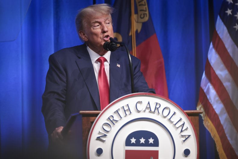 Donald Trump in North Carolina