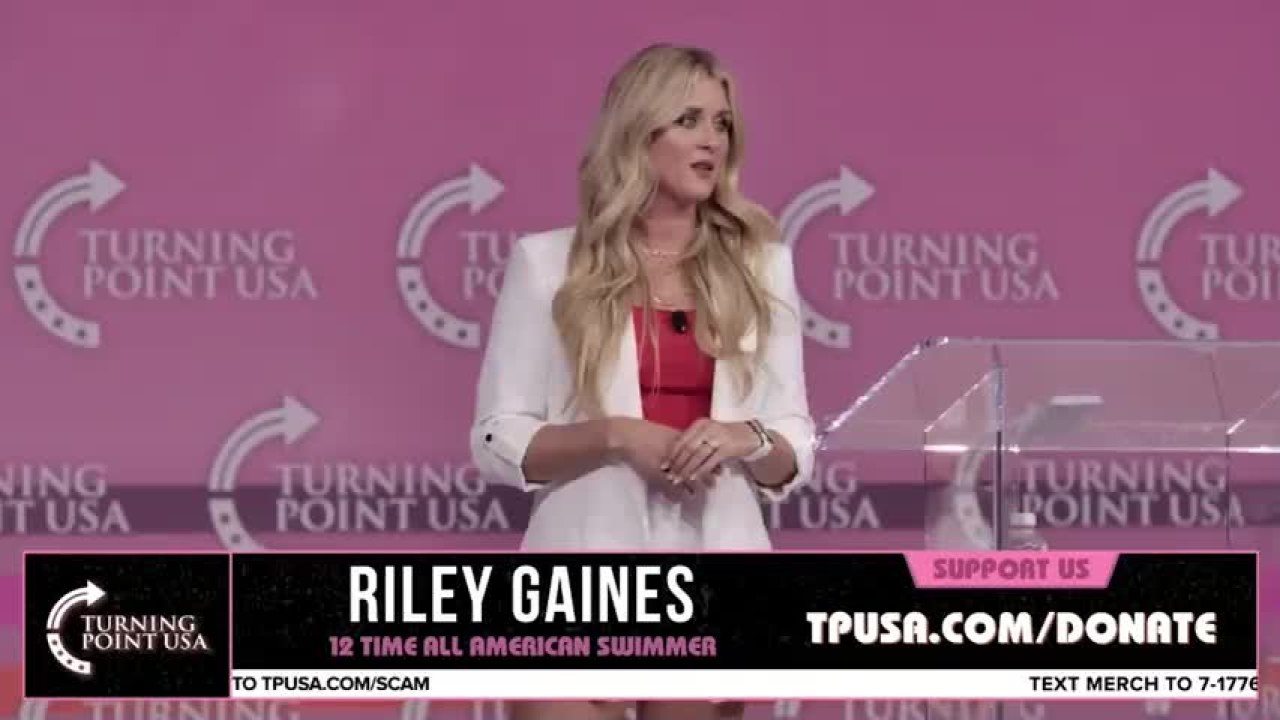 Riley Gaines Launches New Advocacy Center to Fight Trans Takeover: 'We Need  More Leaders
