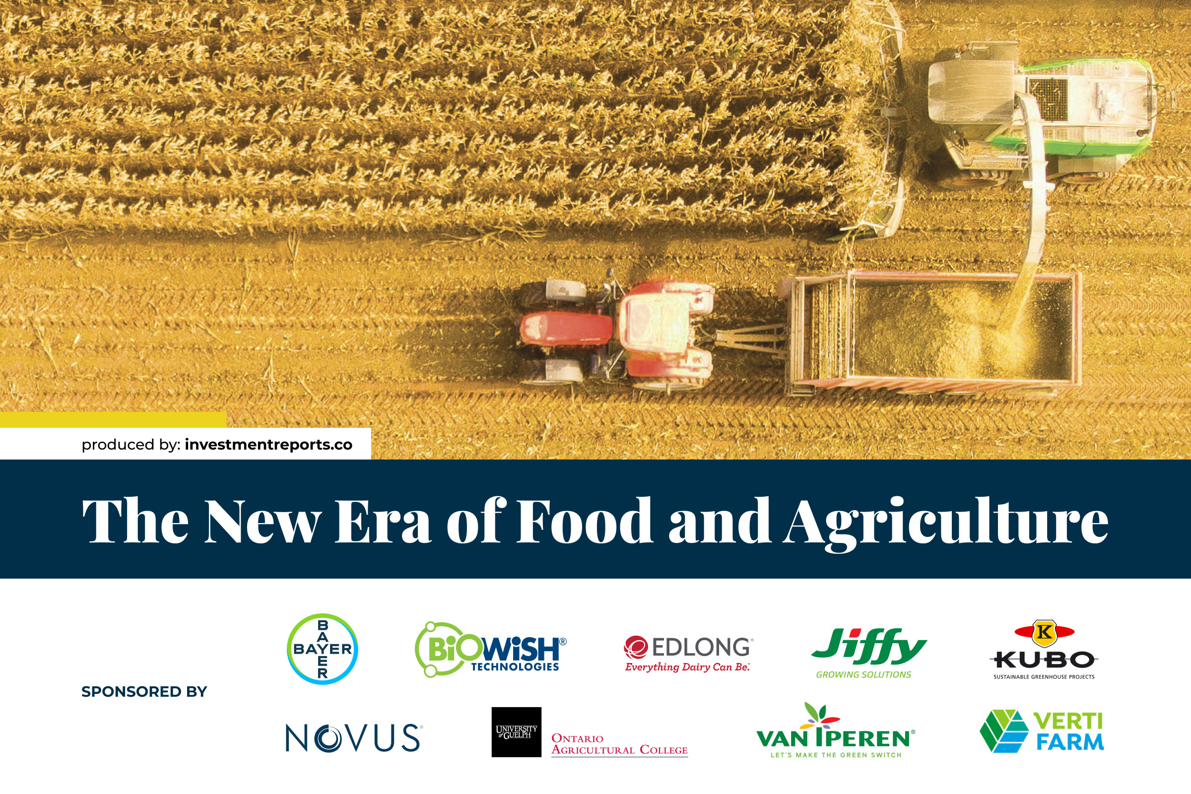 The New Era of Food and Agriculture