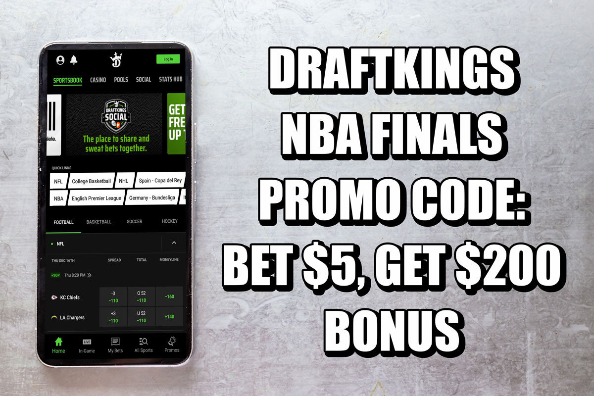 DraftKings Sportsbook: Bet $5 on any NBA game, win $200 bonus if