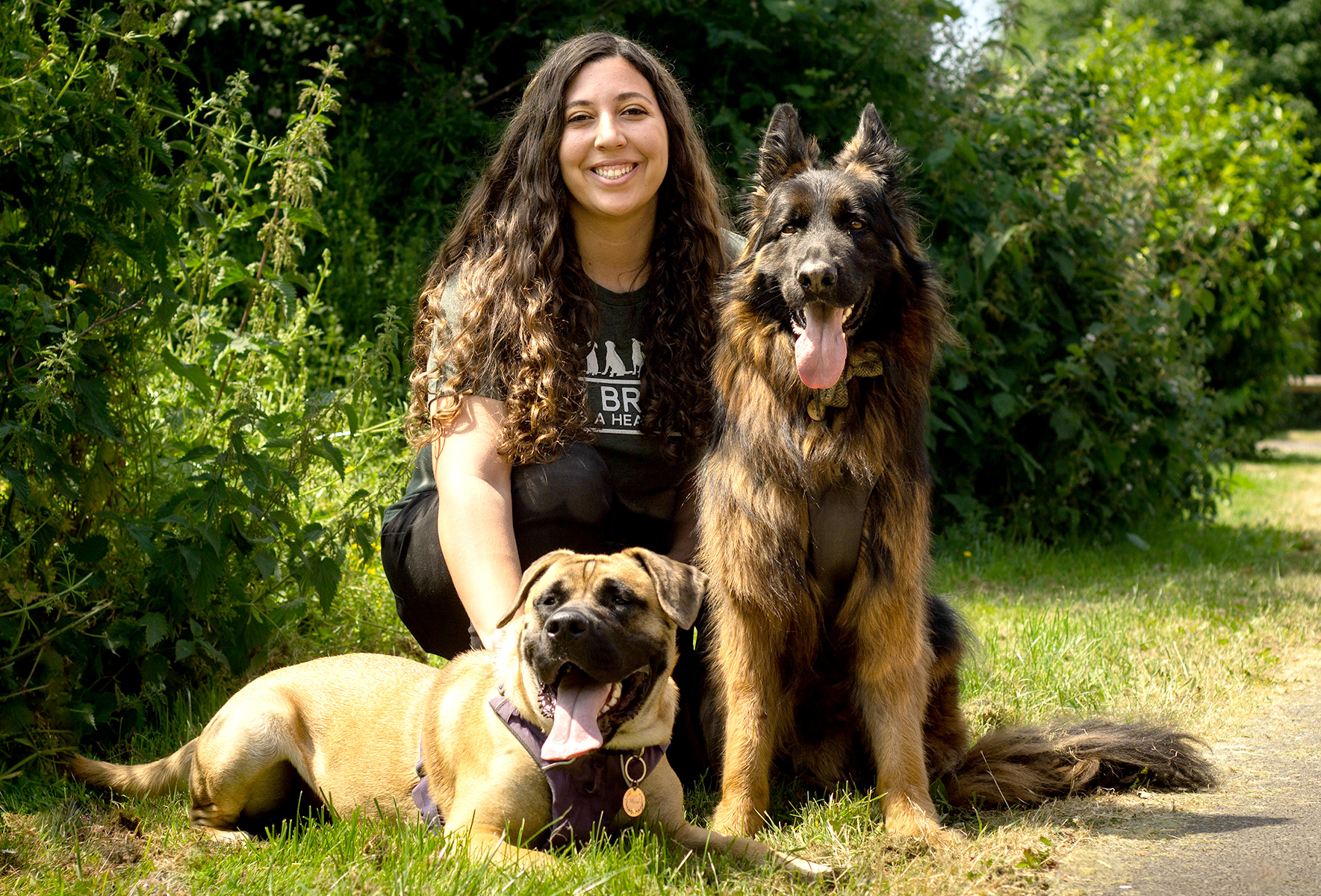 Watch 'Reactive' Dog Almost Euthanized Slowly Fall in Love With Sister