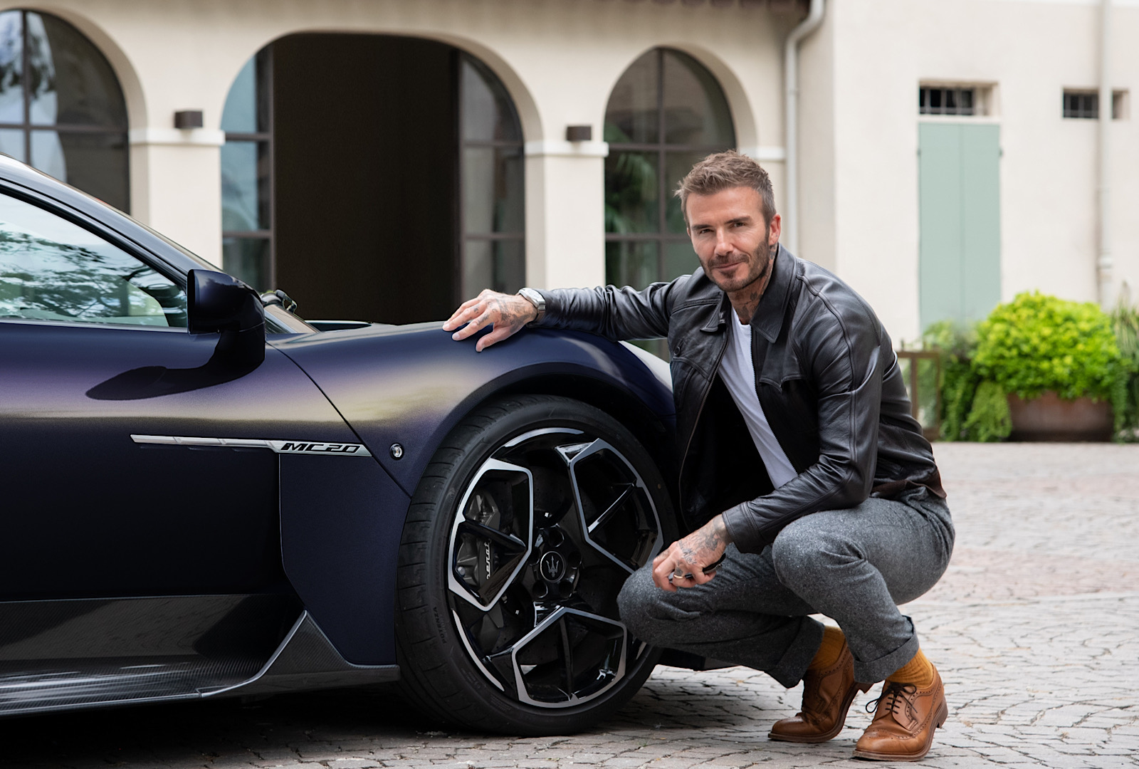 David Beckham Customizes Maseratis as Firm’s First Featured Tastemaker