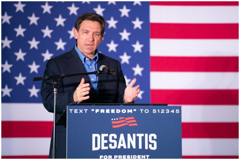 A photo of Ron DeSantis