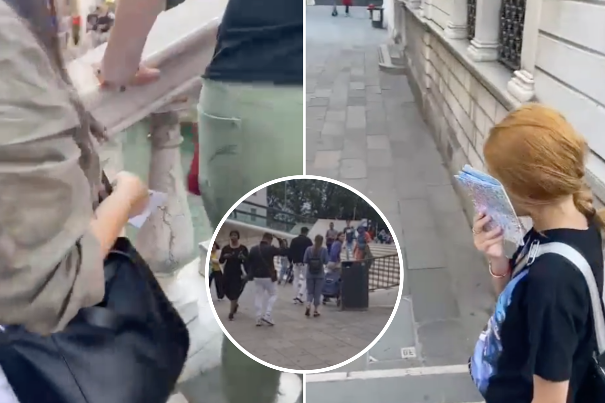 Woman Cheered for Confronting Suspected Pickpockets Targeting Tourists