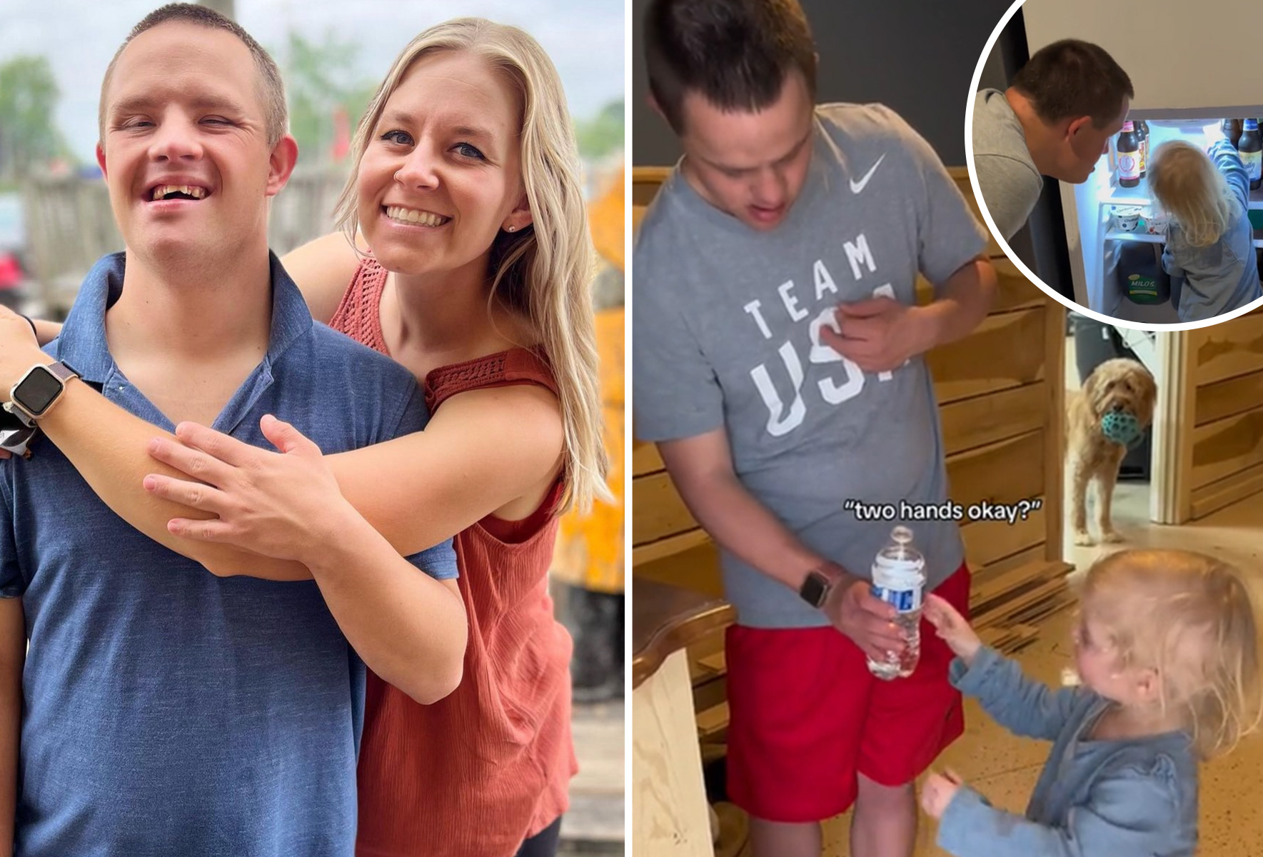 Watch Heartwarming Moment Man With Down Syndrome Shares With Young Niece